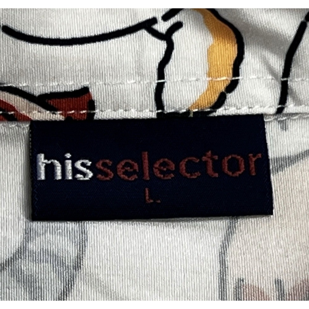 Men's Thai Casual Printed Loose-Fit Shirt -authentic From Thailand Button Up - L - Picture 6 of 8